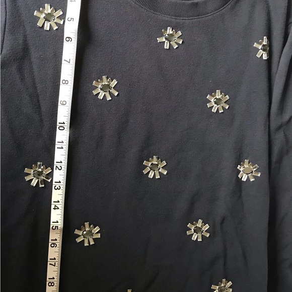 Twik Navy Top with Silver Accents - Picture 4 of 5